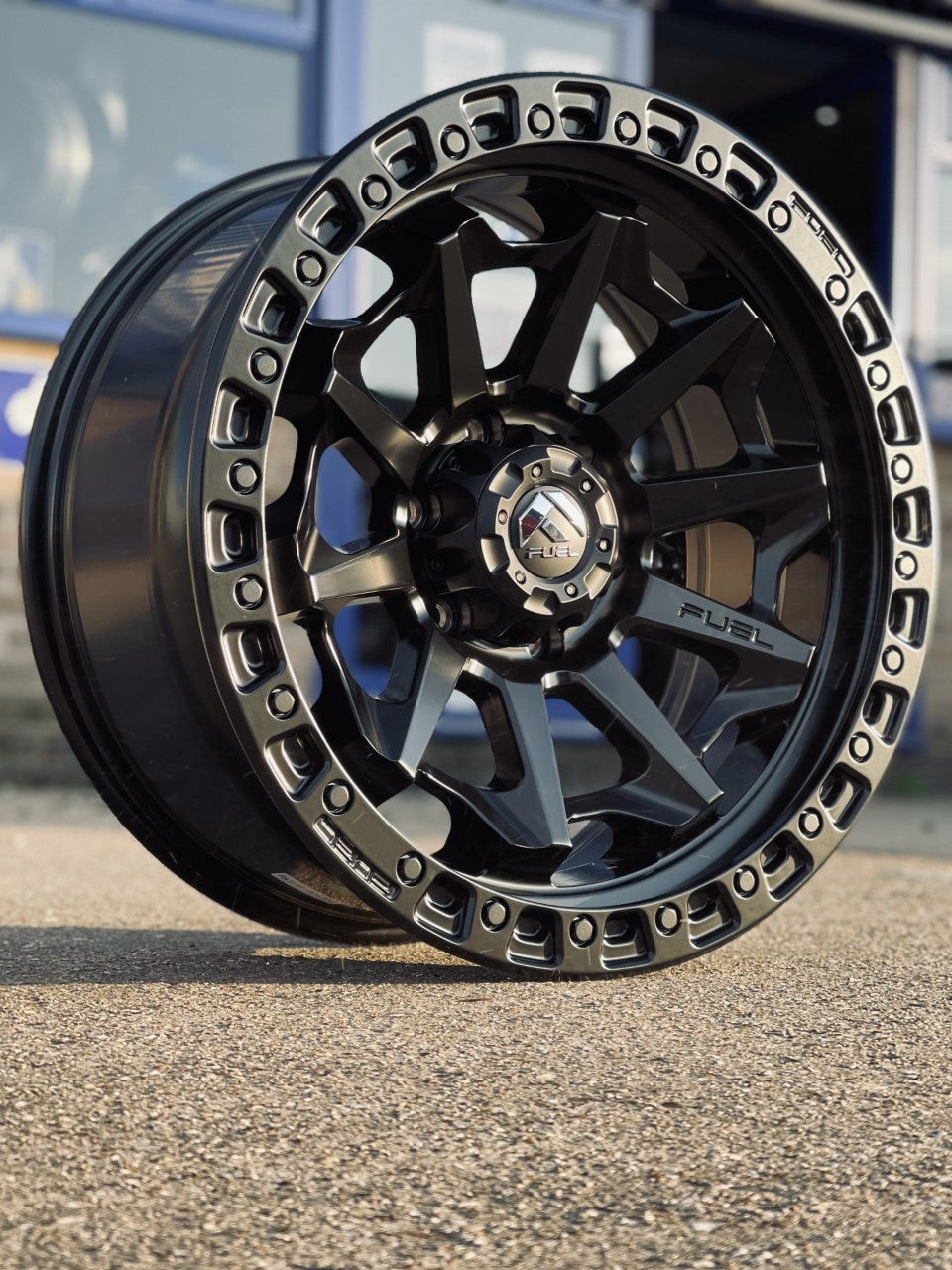 17" Ford Ranger Fuel Covert Matt Black Alloy Wheel