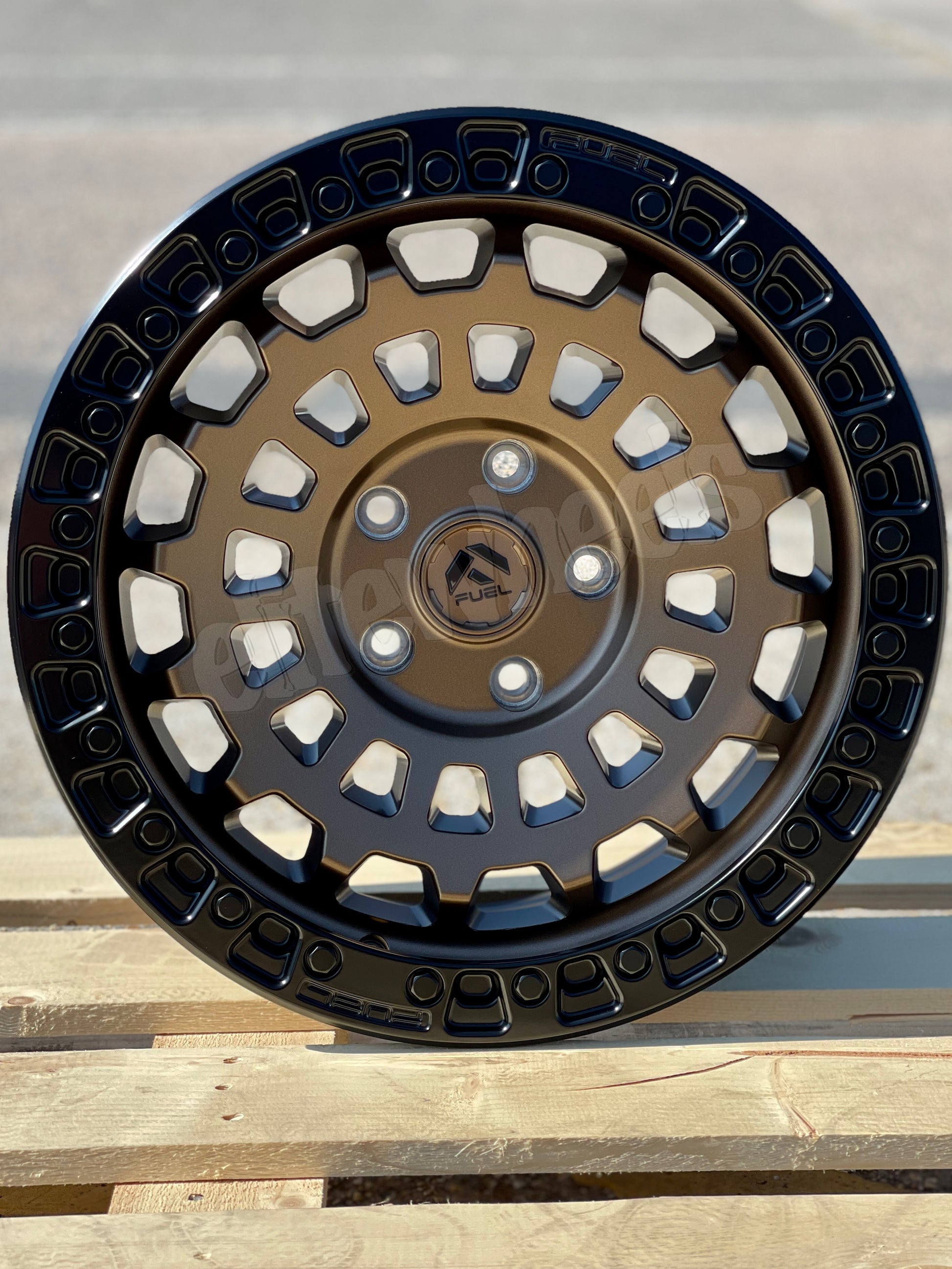 17" Fuel Zephyr Bronze Volkswagen Transporter Alloy Wheel