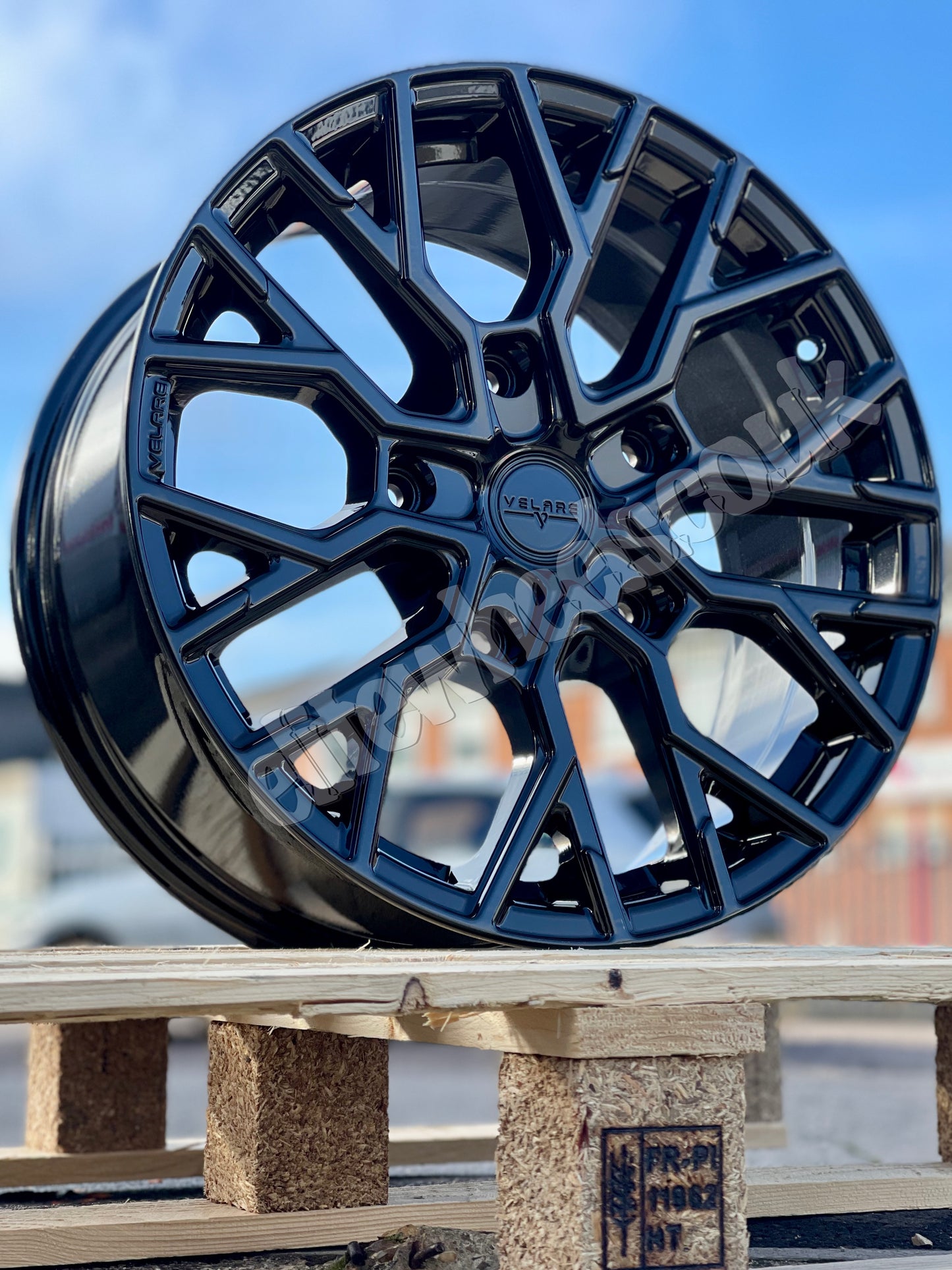 20" Ford Transit Custom Velare VLR-T Gloss Black Alloy Wheels