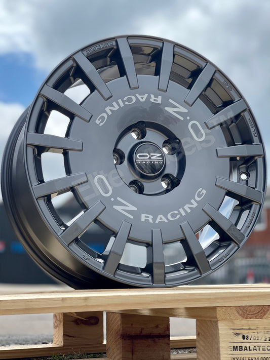 18" Ford Transit Custom OZ Racing Rally Van Alloy Wheels Dark Graphite
