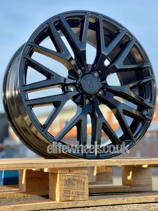 20" Volkswagen Crafter MAN TGE AXE EX30T Gloss Black