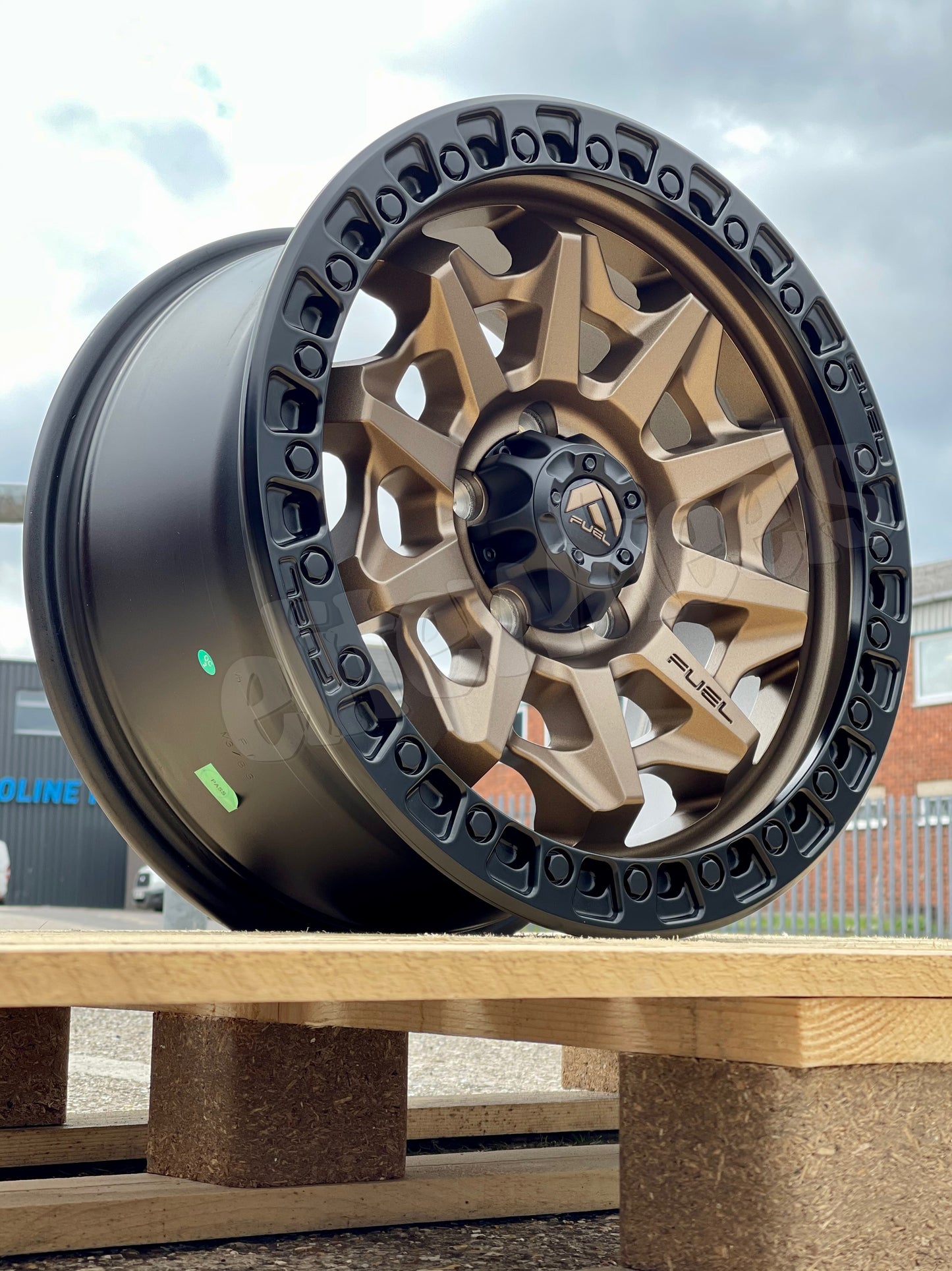 17" Volkswagen Transporter Fuel Covert Bronze Alloy Wheels