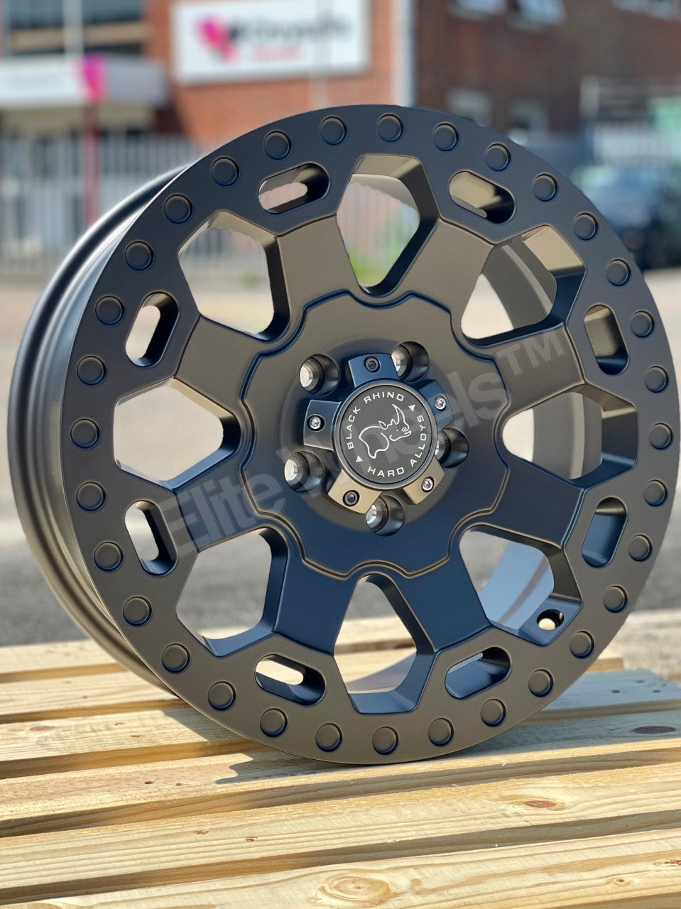 17" Volkswagen Crafter Man TGE Black Rhino Warlord Gunmetal