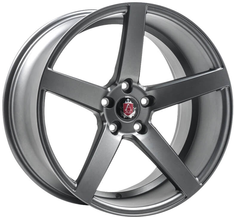 4 x AXE EX18 SATIN GREY & 4 x 215/40ZR18 89W XL AUTOGREEN SPORT MACRO SSC3