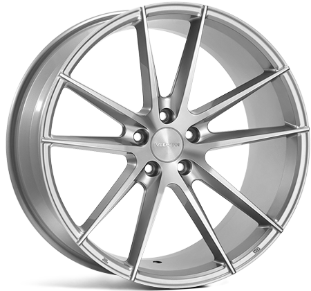 4 x Veemann V-FS25 Silver Machined