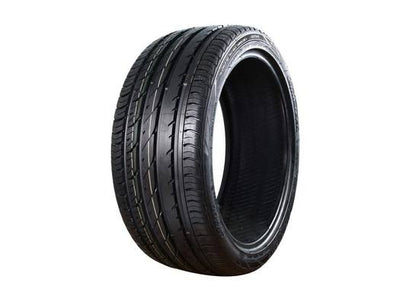 4 x FOX FX5 BLACK POLISH & 4 x 235/35ZR19 91W XL COMFORSER CF700