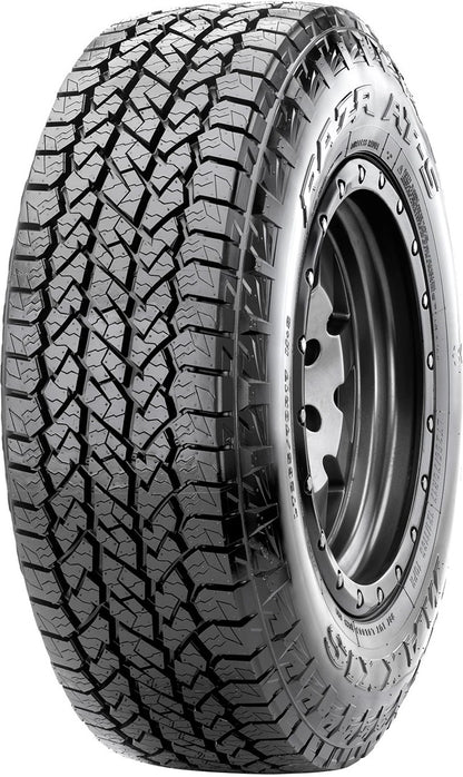 4 x FOX ADV SATIN BLACK & 4 x 245/65R17 111T XL MAXXIS AT781 RAZR AT-S