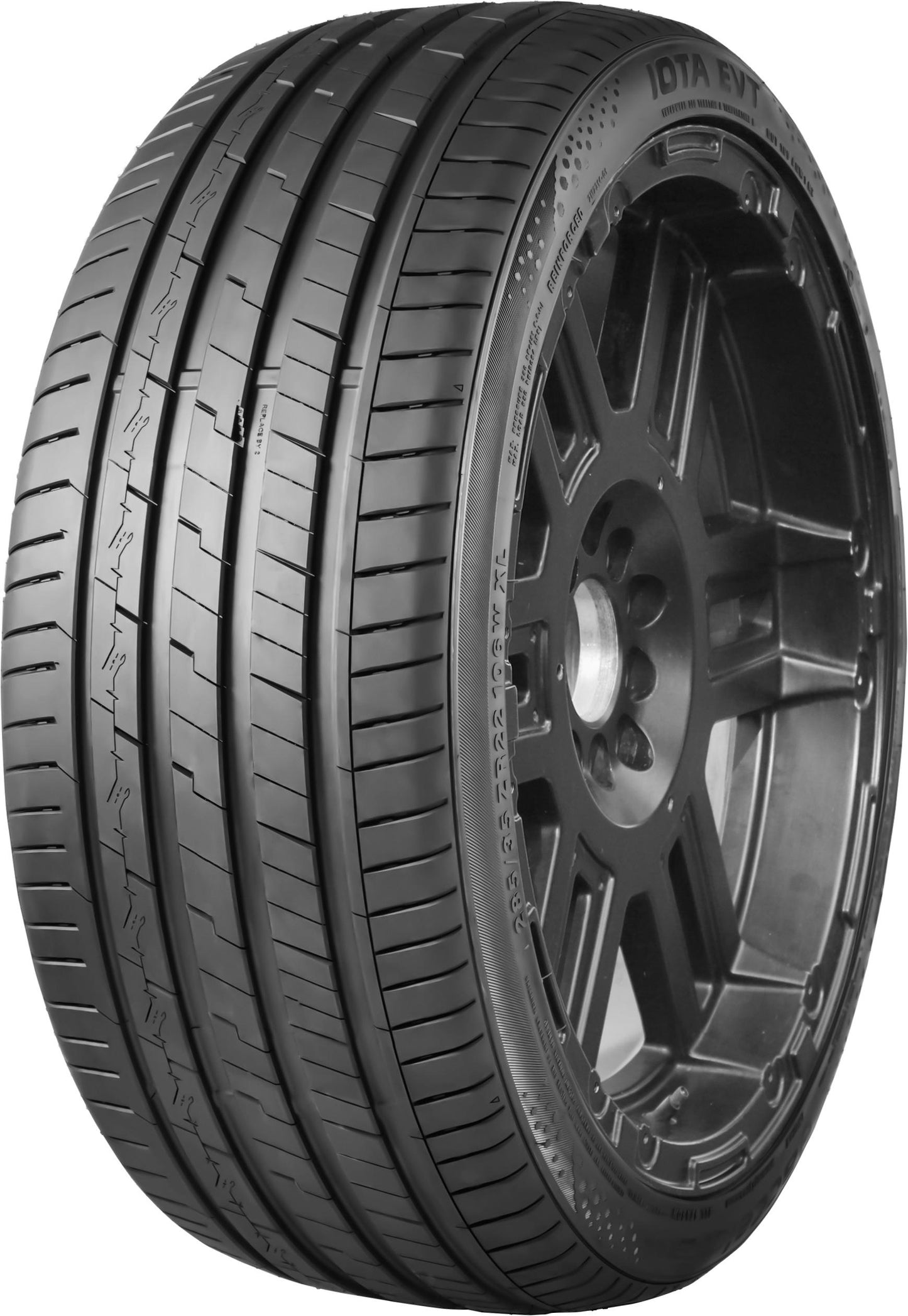 4 x ROMAC DIABLO SILVER & 4 x 225/45ZR17 94W XL ACCELERA IOTA EVT