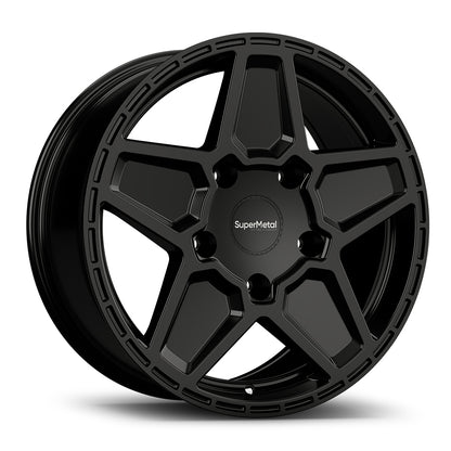 Wheel & Tyres Package( SuperMetal Rocket gloss black + 255/45ZR18 MI PIL SPT 5 103YXL )