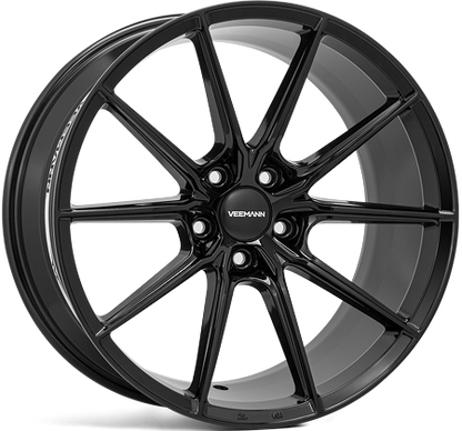 Wheel & Tyres Package( Veemann V-FS48 Gloss Black + 225/35R19 PIR PZERO 88Y XL )