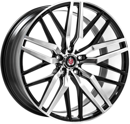 Wheel & Tyres Package( AXE EX30 BLACK POLISHED FACE & BARREL + 235/45R20 PIR 100V XL P-ZERO(VOL) E )