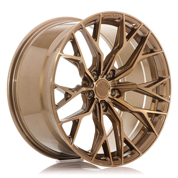 4 x Concaver CVR1 Brushed Bronze & 4 x 275/30RF21 98Y XL PIRELLI P-ZERO (PZ4) LUXURY RFT *
