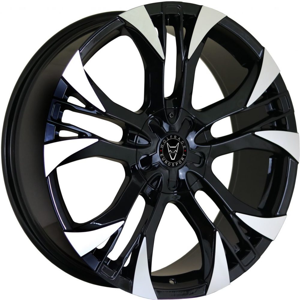 Wheel & Tyres Package( Wolfrace Eurosport Assassin GT2 Gloss Black Polished + 285/50R20 CF CF1100 AT[5]119/6S OWL )