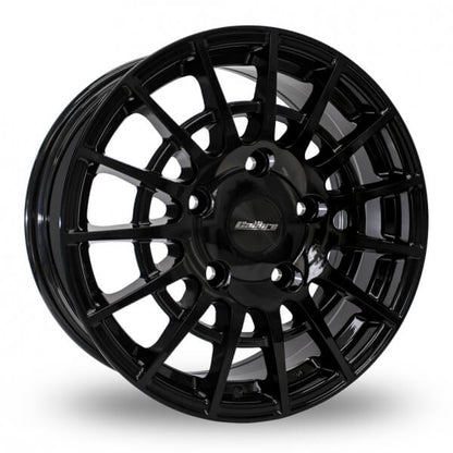 4 x Calibre T-Sport Black & 4 x 225/55R18 102V XL BRIDGESTONE TURANZA ALL SEASON 6 ENLITEN