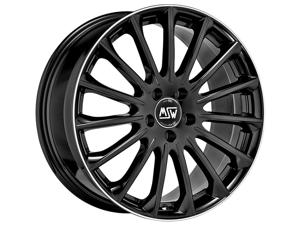 Wheel & Tyres Package( MSW MSW 30 GLOSS BLACK+DIAMOND LIP + 255/50R19 CF CF710[1]107WXL )