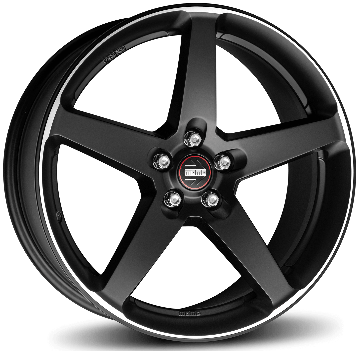 4 x MOMO Five Matt Black Polished & 4 x 255/35R20 GO EGF1 ASY5 97Y XL