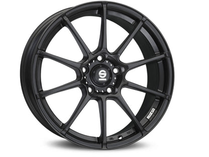 4 x Sparco ASSETTO GARA MATT BLACK & 4 x 225/35ZR19 (88Y) XL BRIDGESTONE POTENZA SPORT