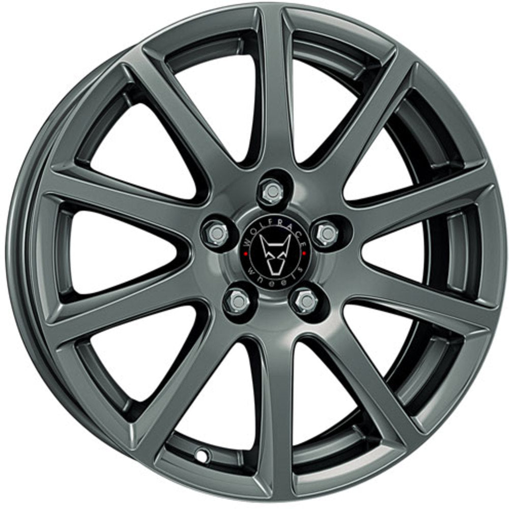 4 x Wolfrace Eurosport TUV Milano titanium