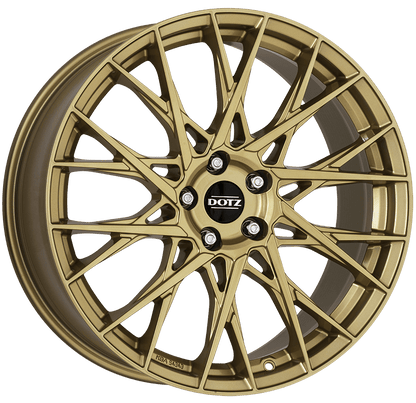 4 x Dotz Fuji gold Gold & 4 x 235/35R19 GT SPORT ACTIVE2 91Y XL