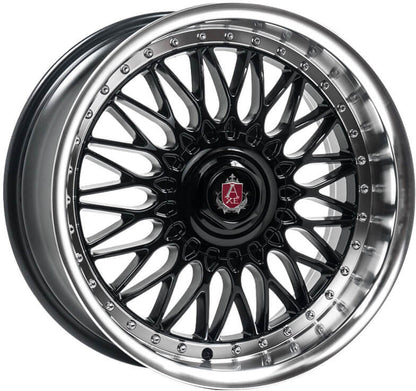 Wheel & Tyres Package( AXE EX10 BLACK & POLISHED DISH + 225/40R18 MZ SSCHASER 88W RFT )