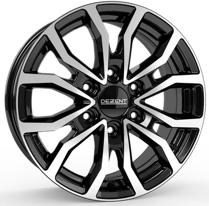 Wheel & Tyres Package( Dezent KC dark Black / Polished + 255/55R20 GO EGF1 AT[1]110WXL LR )
