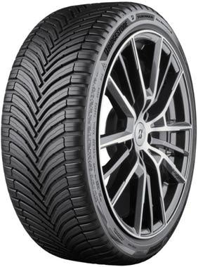 4 x ROMAC RADIUM SILVER & 4 x 205/55R17 95V XL BRIDGESTONE TURANZA ALL SEASON 6 ENLITEN