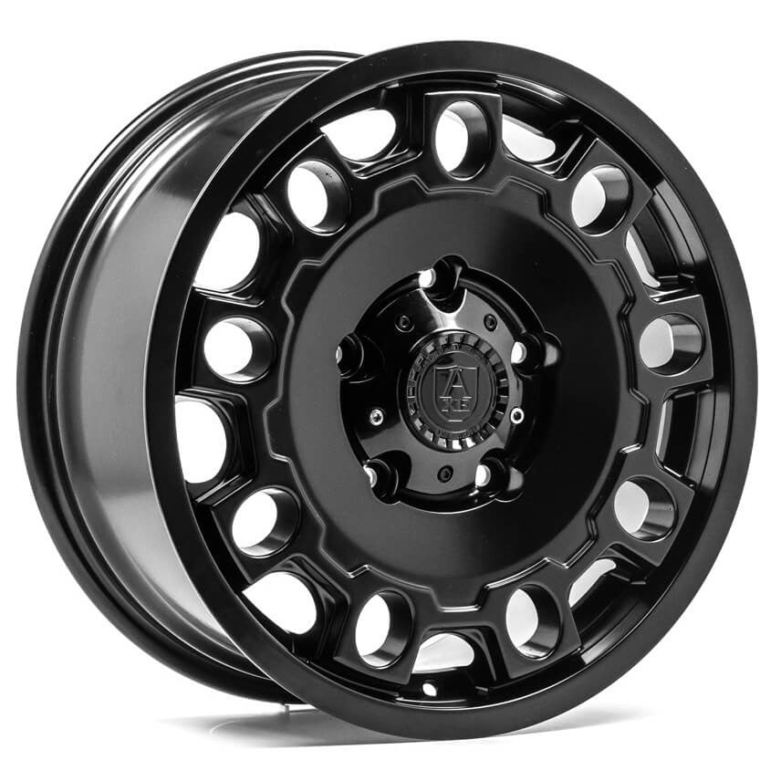 4 x AXE EX35 SATIN BLACK & 4 x 225/55R18 102V XL BRIDGESTONE TURANZA ALL SEASON 6 ENLITEN