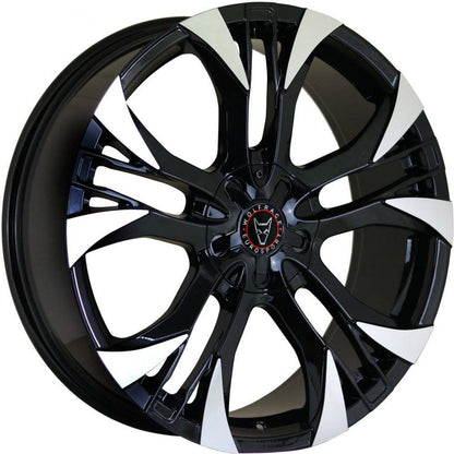 4 x Wolfrace Eurosport Assassin GT2 Gloss Black Polished & 4 x 245/40R20 GO ASYM2 MOE ROF 99YXL