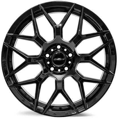 4 x Calibre Spa Gloss Black & 4 x 225/40R18 92Y XL BRIDGESTONE TURANZA T005 *