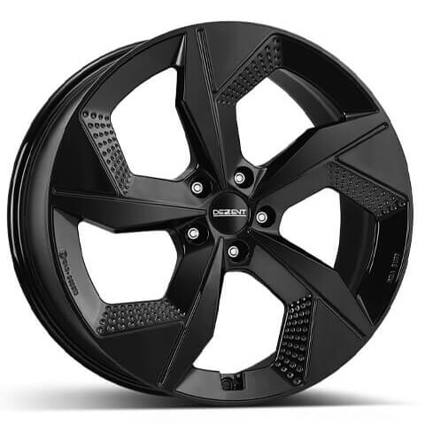 FRONT Wheel & Tyres Package( Dezent AO black Black + 225/35ZR19 CO SC7 88YXL )