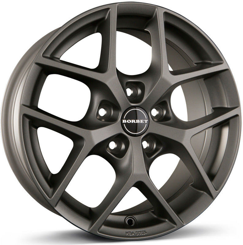 4 x Borbet Y titan matt & 4 x 225/45R17 94V XL BRIDGESTONE TURANZA T005 AO