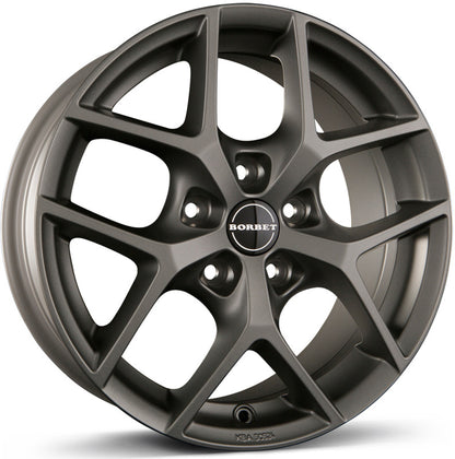 4 x Borbet Y titan matt & 4 x 225/45R17 94V XL BRIDGESTONE TURANZA T005 AO