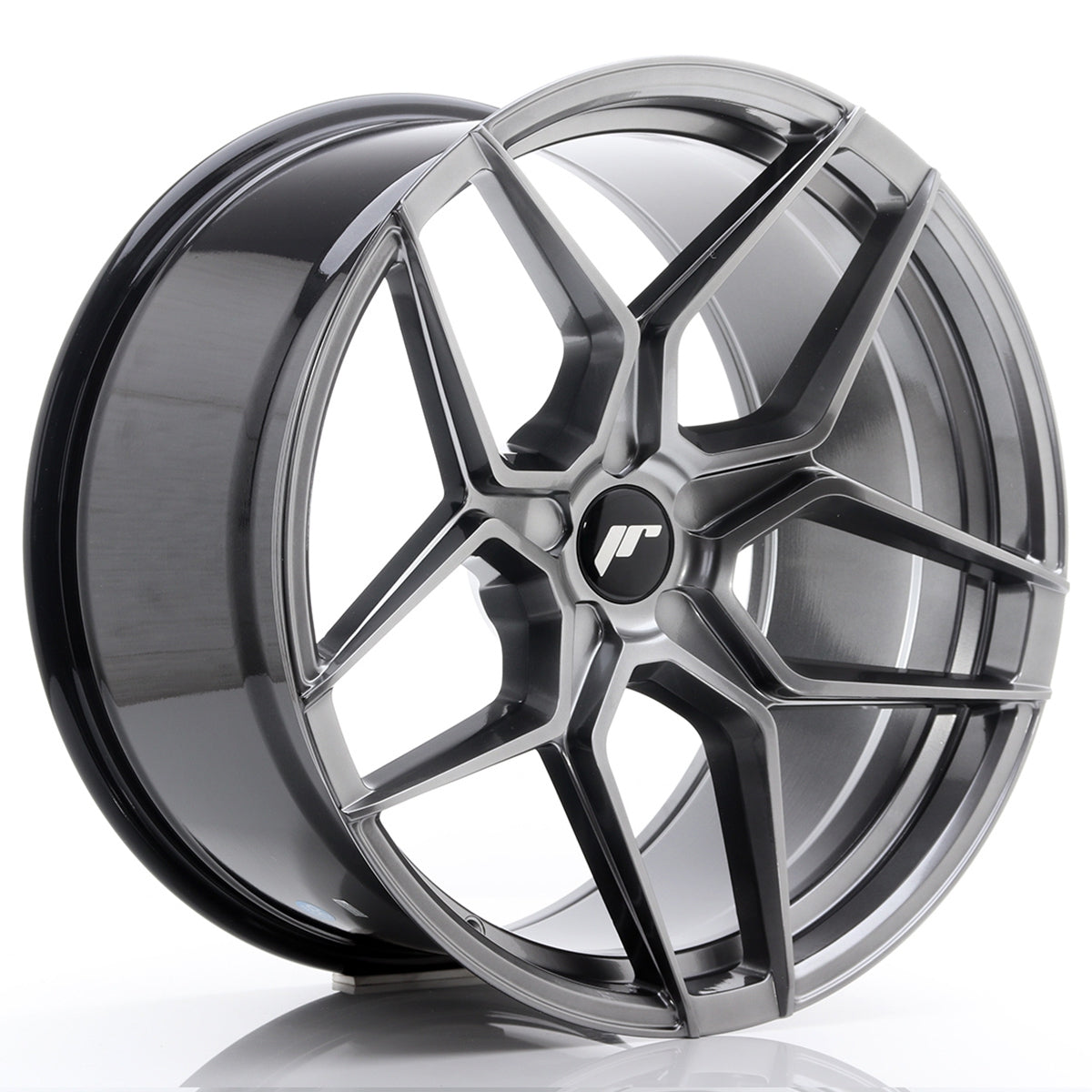 FRONT Wheel & Tyres Package( JR Racing JR34 Hyper Black + 225/40R18 COMFORSER CF700 92WXL )