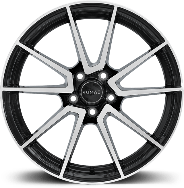 4 x ROMAC AIR BLACK/POLISH