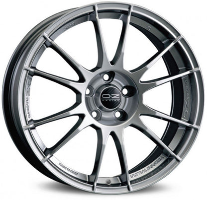 4 x OZ Racing ULTRALEGGERA CHRYSTAL TITANIUM & 4 x 195/45R16 84V XL CONTINENTAL FR ALLSEASONCONTACT 2