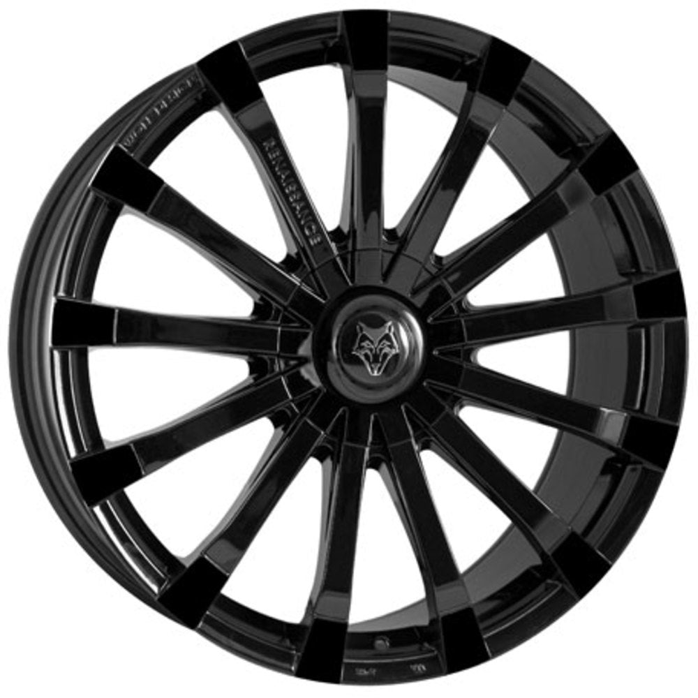 Wheel & Tyres Package( Wolfrace Eurosport Renaissance Gloss Black + 25