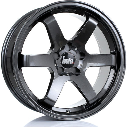 4 x BOLA B1 GLOSS GUNMETAL & 4 x 235/40ZR18 95Y XL NEXEN N'FERA SU1