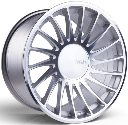 4 x 3SDM 0.04-SF Silver Cut & 4 x 225/40ZR18 92W XL KUSTONE PASSION P9