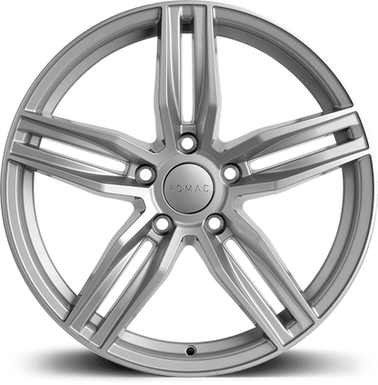 4 x ROMAC Venom Silver & 4 x 225/40ZR18 (92Y) XL PIRELLI P-ZERO (PZ4) SPORT KS