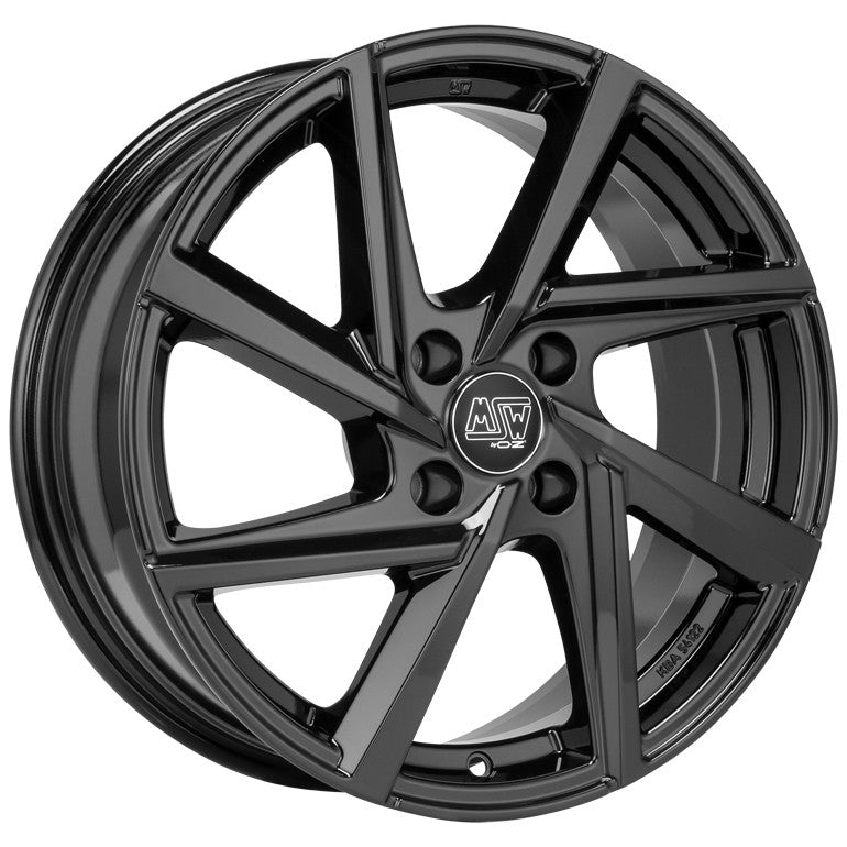 4 x MSW MSW 80-4 GLOSS BLACK & 4 x 195/65R15 95V XL TRIANGLE RELIAX TOURING TE307