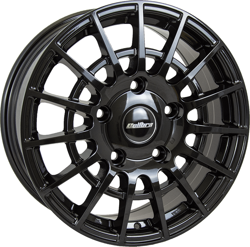 4 x Calibre T-Sport Gloss Black & 4 x 225/45R18 MICH PRIM3 ZP* 91W RFT