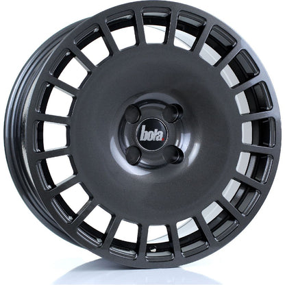 Wheel & Tyres Package( BOLA B12 GLOSS GUNMETAL + 215/40R17 PIR POWERGY 87YXL )