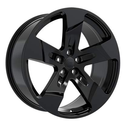 4 x Hawke Wheels Five Tooth Black & 4 x 275/45ZR22 112W XL KUSTONE PASSION P9