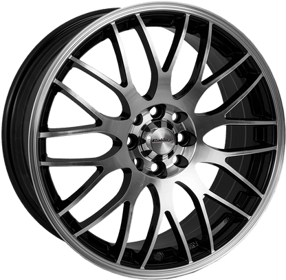 Wheel & Tyres Package( Calibre Motion Gloss Black / Polished Face + 215/45R17 ROYAL A/S 91W XL )