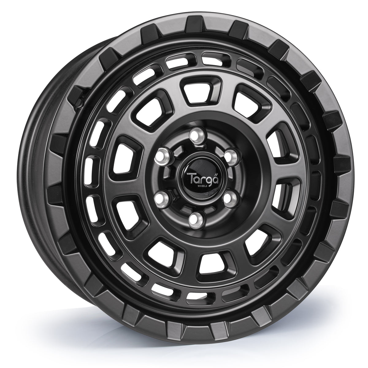 4 x Targa TG9-HD Matt Black & 4 x 255/60R18 112V XL ROYAL BLACK ROYAL PERFORMANCE