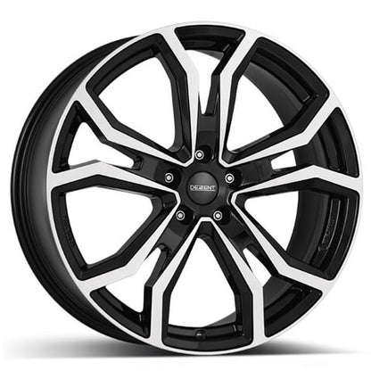 Wheel & Tyres Package( Dezent TV dark Black / Polished + 225/40R18 MI CROSSCLIMATE2 92YXL )