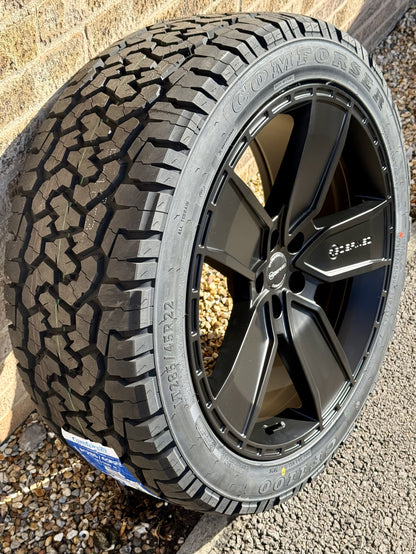 22" Land Rover Defender L663 Redefined Nuke Alloy Wheels and Tyres