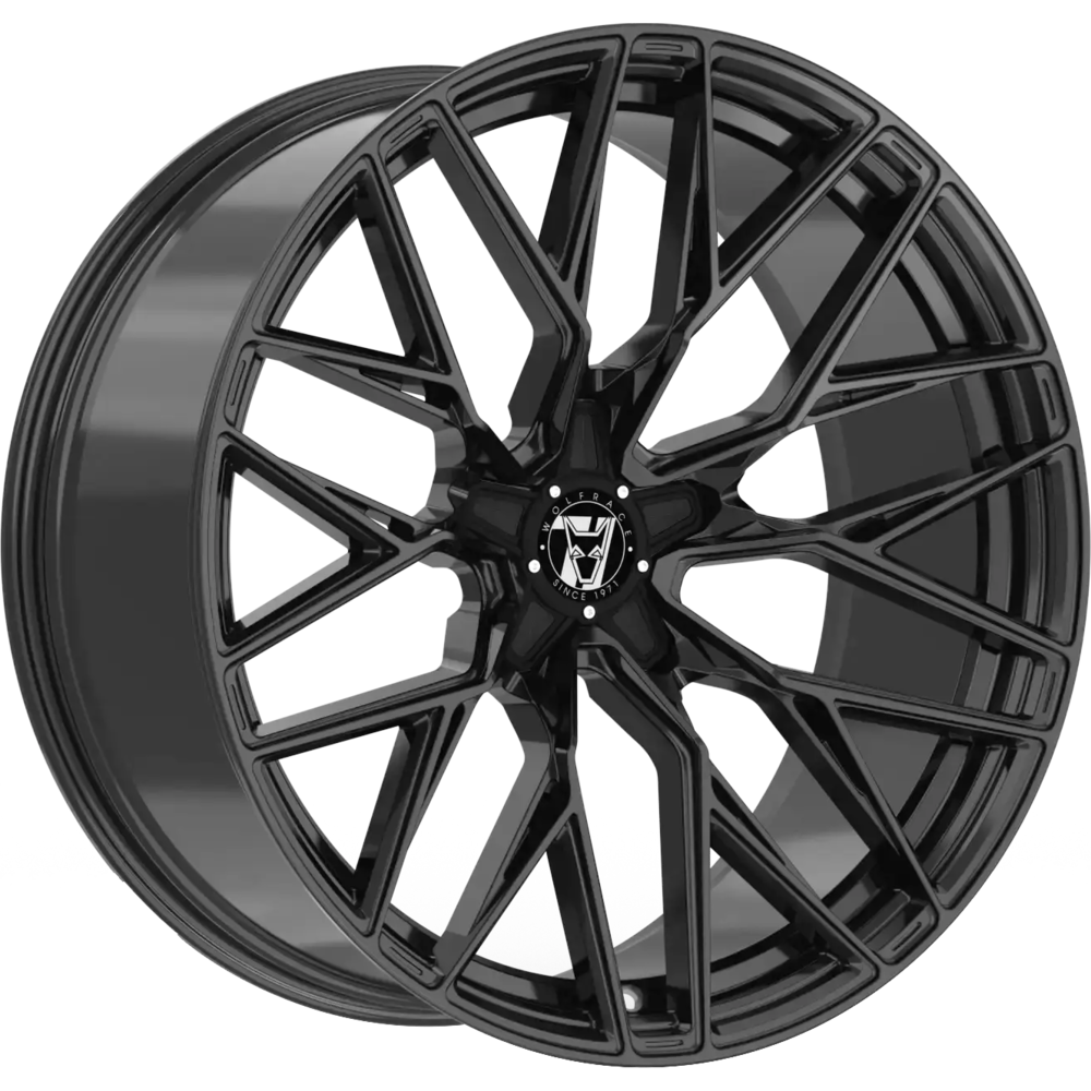 4 x Wolfrace 71 Wolfsburg GTR Racing Black
