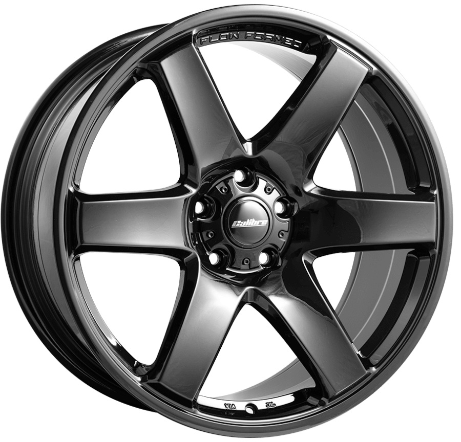 4 x Calibre X-Load Glass Black & 4 x 255/45R18 103Y XL ACCELERA PHI