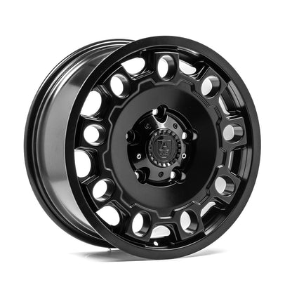 4 x AXE EX35 SATIN BLACK & 4 x 235/55R18 104Y XL FALKEN FK520 AZENIS